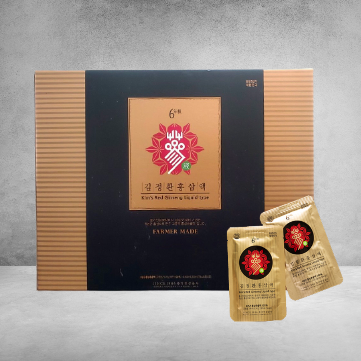 Red ginseng liquid (80ml x 60 bags)