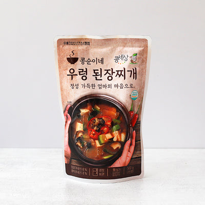 [Bean world] 100% Domestic soybean paste stew with snails 500g