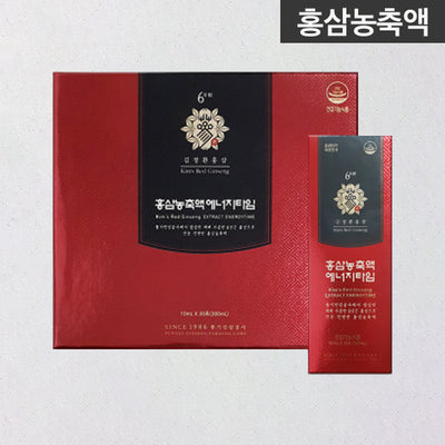 [KIM’S RED GINSENG] GINSENG EXTRACT ENERGY TIME (10ml x 30 sticks)
