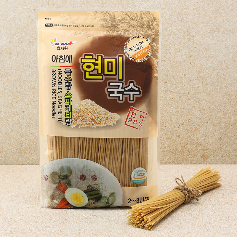 Hyojawon Brown Rice Noodles in the morning 500g