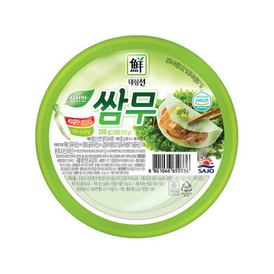 Daelisun Korean White Pickled Radish-Wasabi 350g