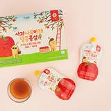 APPLE & RED GINSENG SWEET JUICE (100ml x 10 pack) x 4 box_ free shipping