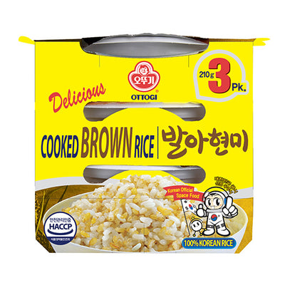 [Ottogi] Germinated Brown rice Bundle (210g x 3)