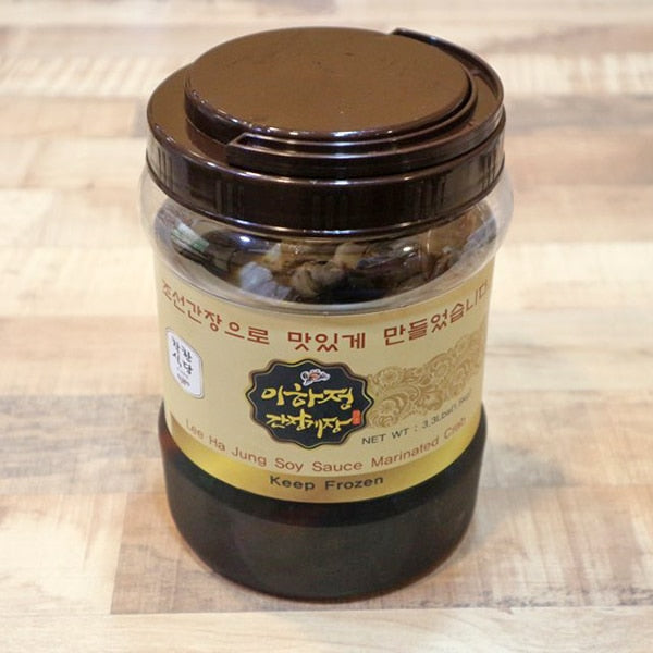 [The Soul Food] Lee Ha -jeong Soy Soy Crab (2 Mi) 1.5kg x 4 bottles_ Free Shipping