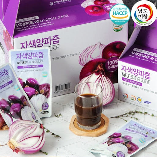 [Natural World] Purple Onion Juice 120ml x 30 Packs