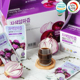 Pure Onion juice (120ml x 30 bags) x 2 & Red onion juice (120ml x 30 bags) x 2 (2 boxes each, 4 boxes total)