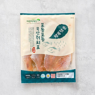 [해청식품] 포동포동 국산 쥐치포(쥐포) 120g