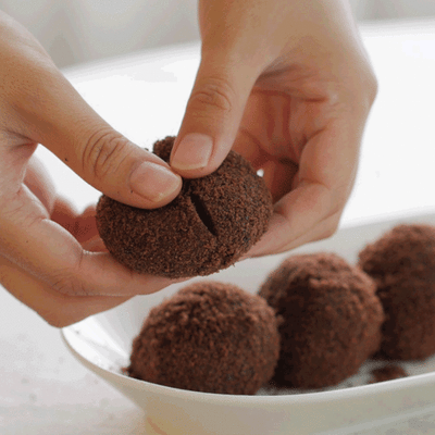[Maumiga] Castella Choco Rice Cake 720g