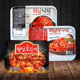 [오쭈낙] 팔당오징어 420g + 하남쭈꾸미 보통매운맛 350g + 하남낙지 350g_타임딜